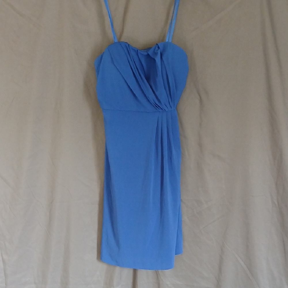 Gianni Bini Strapless Blue Dress
